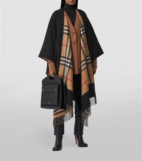 burberry jas danes|Burberry cashmere cape jacket.